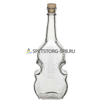 Графин-штоф "Скрипка" 750мл     (1)     ВС-438-750-ССКРП