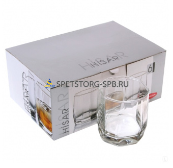 Стаканы ХИСАР 300мл 6шт низк.     (8)     42855 884944