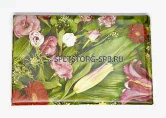 Клеенка 140см*20м "FLORISTA", ПВХ на нетканной основе в ассорт.     (1)