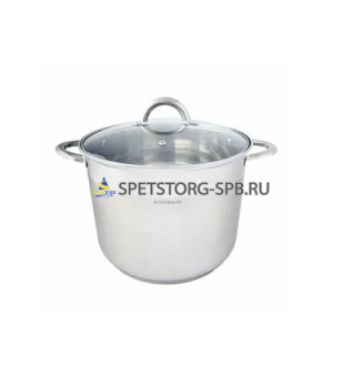 Кастрюля 7,5л нерж. 5-ти капсул.дно ИНДУКЦИЯ без уп.   (1)     HM6688 SL