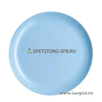 *Тарелка десертная 19 см DIWALI LIGHT BLUE     (6) (24) (2 160)     P2612