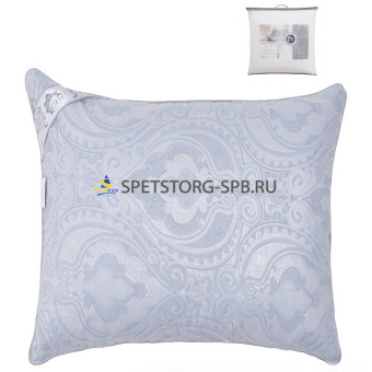 Подушка "Лебяжий пух" 70*70 в тике 990гр.  (1)     ПЛПХ-070