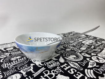 Салатник PARS OPAL Blue Sky 12см 936 опал. стекло     (6) (48)     POL720BS936