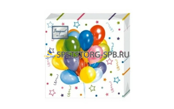 Салфетки бумажные 24*24 3-слойные 25шт.      (15)  37259/37100/37093/37439