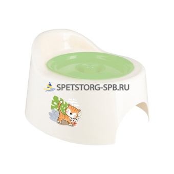 Горшок детский туалетный с крышкой Giraffix   (12)       4311850