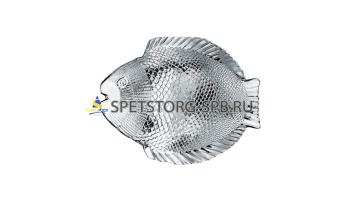 Тарелка рыба 26см*21см Marine SL прозр.    (6)     10257SL