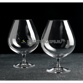 Набор бокалов для бренди ВИНТАЖ 2 шт. 875 мл   40602/875