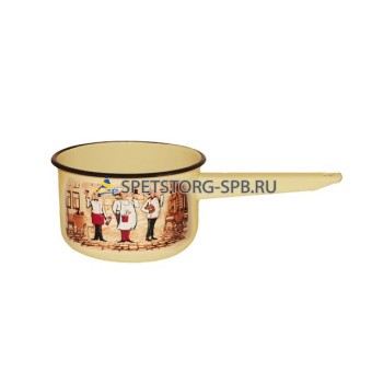 Ковш цил. 1,5л, крем., Сомелье, 1с42с