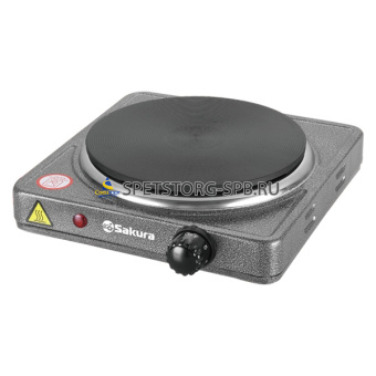 Плитка 1500Вт электро 185мм 1конф/диск графит    ПЭ-09 графит