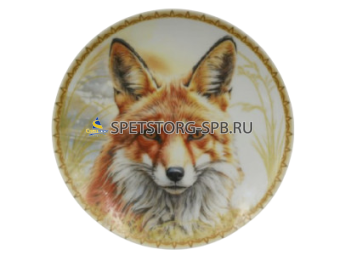 Тарелка d200мм мелк.ф.707 "Универсал"Хищники Лиса" 4С2233Ф34
