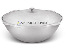 Казан 9,0 л для плова мет. крышка     (4)     К90