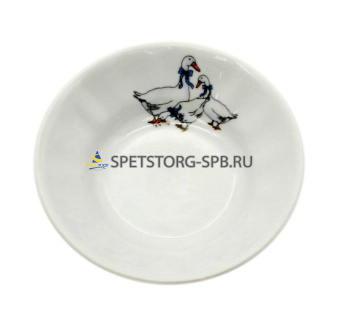 Блюдце для варенья 110мм ф.89 ГУСИ     (50)     9С1426Ф34