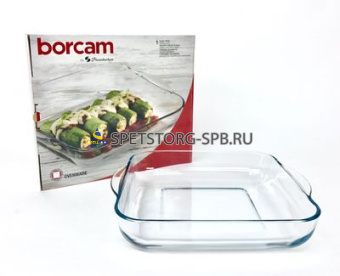 Форма квадрат. 28*28, 3,2л  BORCAM     (6)     59024