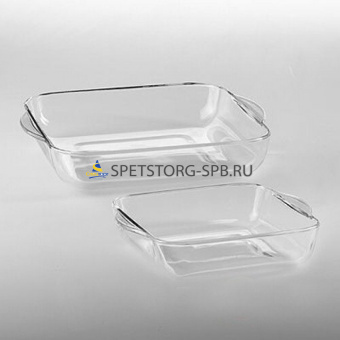 Н-р посуды 2пр. формы квадр. 28*28см и 22*22см BORCAM     (4)     159028