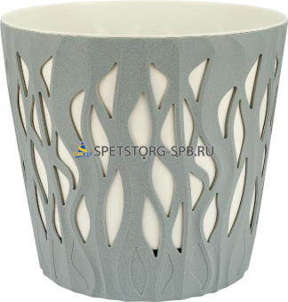 Горшок д/цветов "Winds" 20л D 340мм л с дренажной вставкой 18,7л, утренний туман     IG652110025